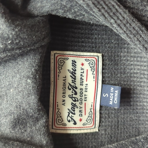 Flag & Anthem Waffle Hooded Sweatshirt - Picture 2 of 6